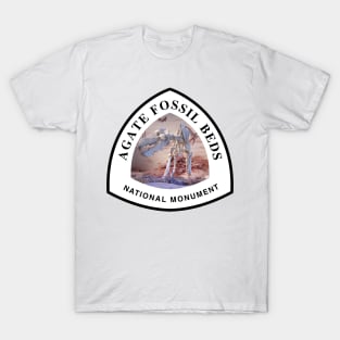 Agate Fossil Beds National Monument trail marker T-Shirt